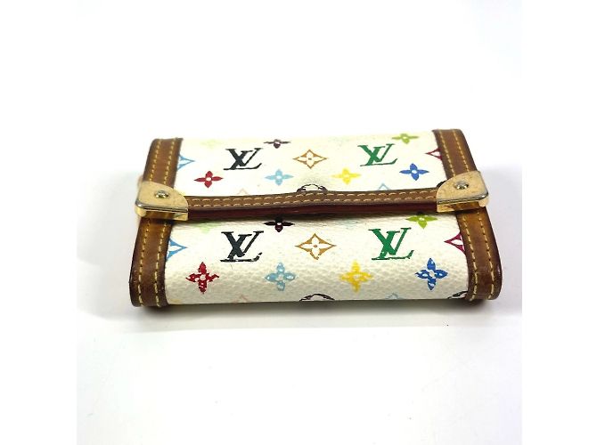 Louis Vuitton Monogram Multicolor Coin Purse White Multiple colors - view 3