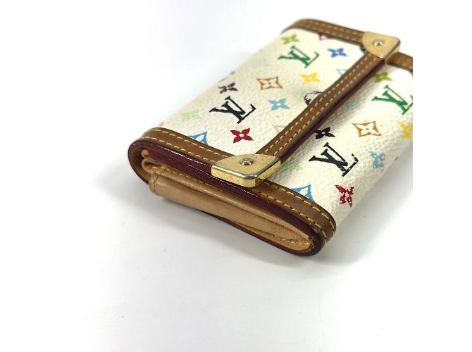 Louis Vuitton Monogram Multicolor Coin Purse White Multiple colors - view 4