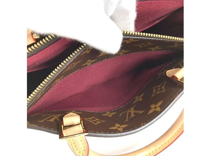 Borsa Petit Palais PM Monogramma Louis Vuitton Marrone - vista 13