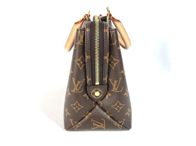 Borsa Petit Palais PM Monogramma Louis Vuitton Marrone - vista 2
