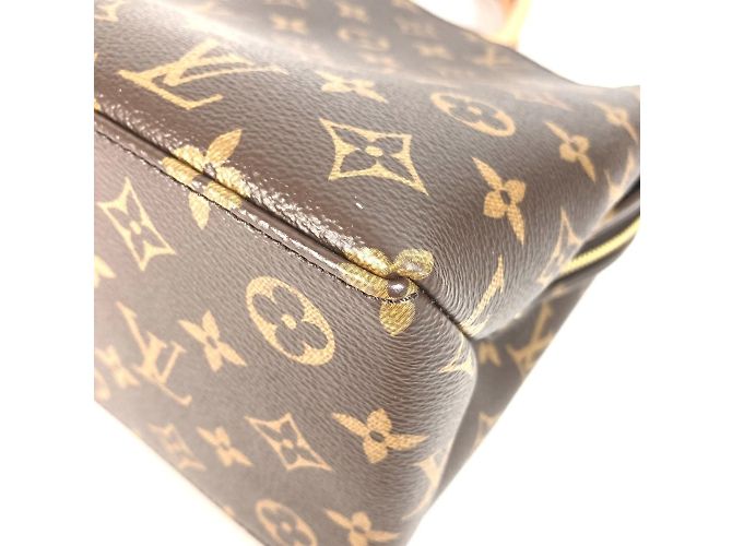 Borsa Petit Palais PM Monogramma Louis Vuitton Marrone - vista 9