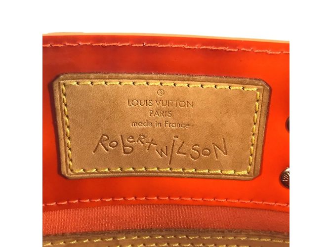PM Reed Tote Bag aus Monogram Vernis Fluo von Louis Vuitton Orange - Ansicht 15