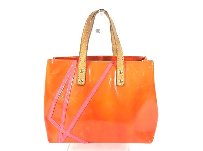 PM Reed Tote Bag aus Monogram Vernis Fluo von Louis Vuitton Orange - Ansicht 2