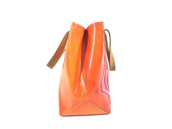 PM Reed Tote Bag aus Monogram Vernis Fluo von Louis Vuitton Orange - Ansicht 3