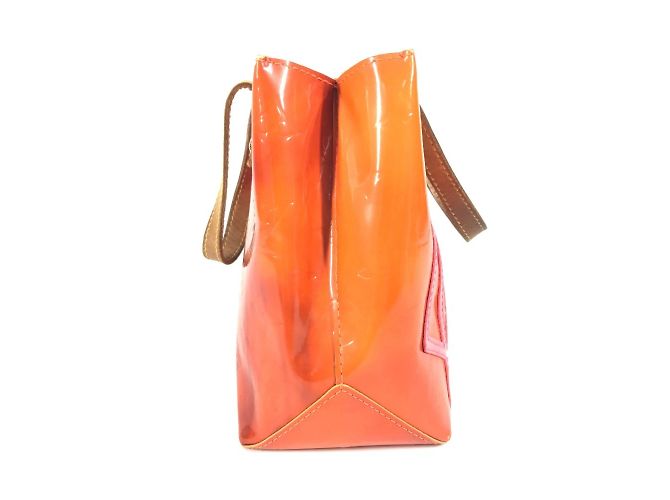 PM Reed Tote Bag aus Monogram Vernis Fluo von Louis Vuitton Orange - Ansicht 4