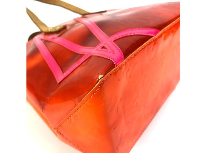 PM Reed Tote Bag aus Monogram Vernis Fluo von Louis Vuitton Orange - Ansicht 6