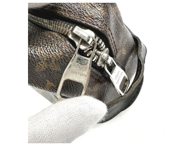 Neceser Truss Monogram Macassar Louis Vuitton Castaño Negro - vista 10