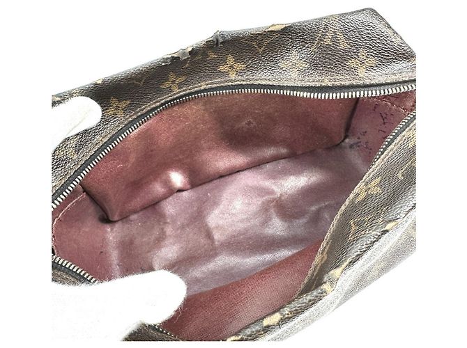 Neceser Truss Monogram Macassar Louis Vuitton Castaño Negro - vista 14