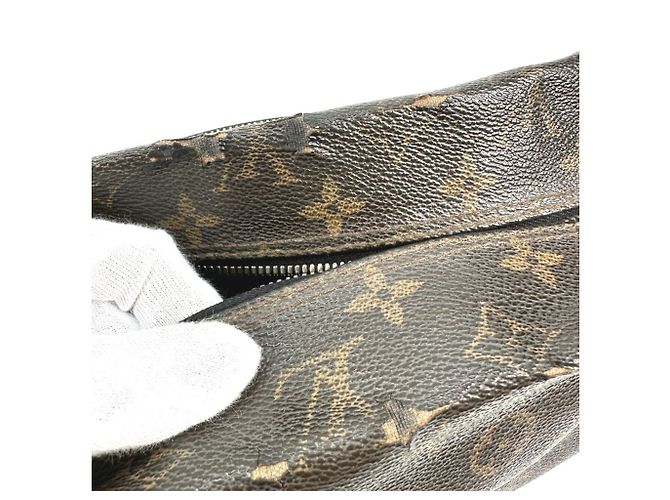 Neceser Truss Monogram Macassar Louis Vuitton Castaño Negro - vista 16
