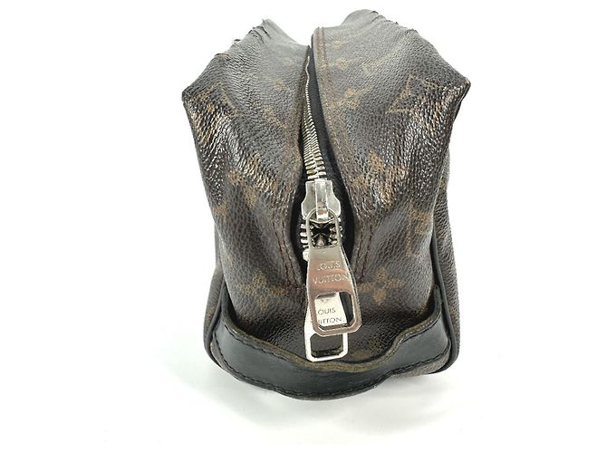 Neceser Truss Monogram Macassar Louis Vuitton Castaño Negro - vista 3
