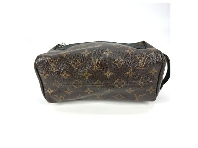 Neceser Truss Monogram Macassar Louis Vuitton Castaño Negro - vista 5