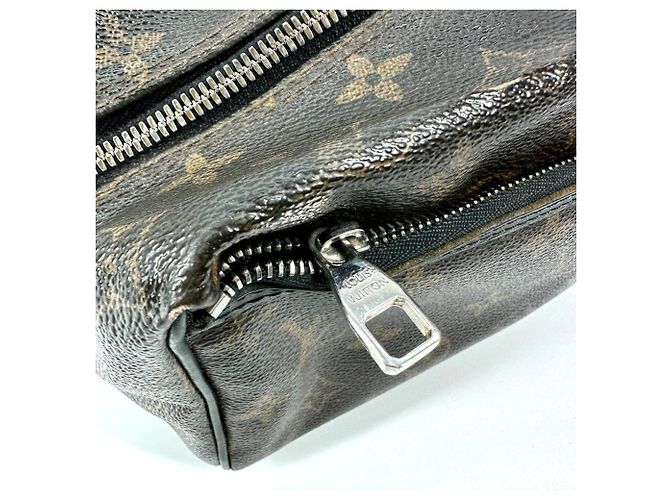 Neceser Truss Monogram Macassar Louis Vuitton Castaño Negro - vista 8