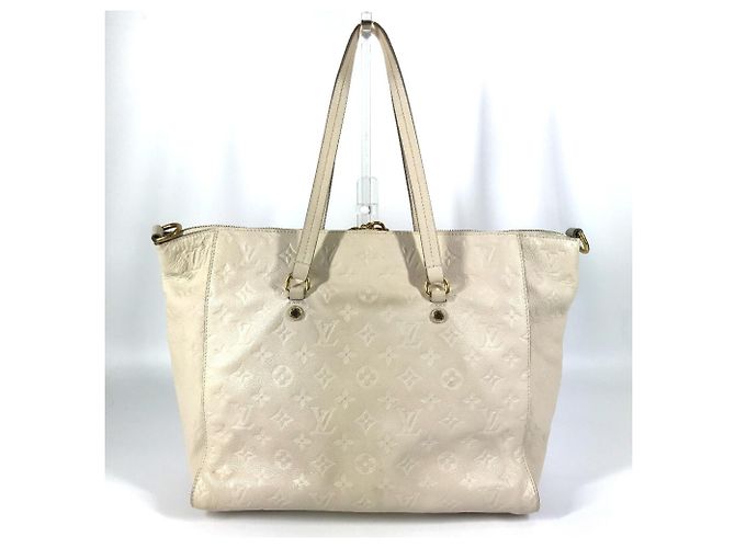Borsa tote Lumineuse PM in Monogram Empreinte Louis Vuitton Bianco - vista 2