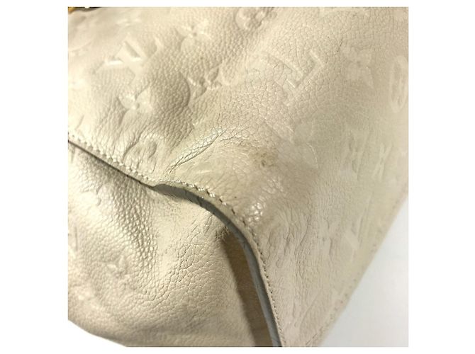 Borsa tote Lumineuse PM in Monogram Empreinte Louis Vuitton Bianco - vista 8