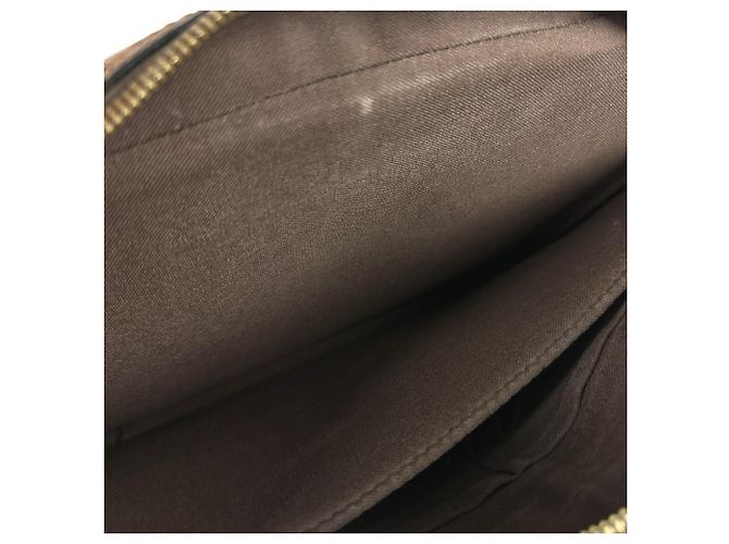 Borsa Damier Shelton MM di Louis Vuitton Marrone - vista 10