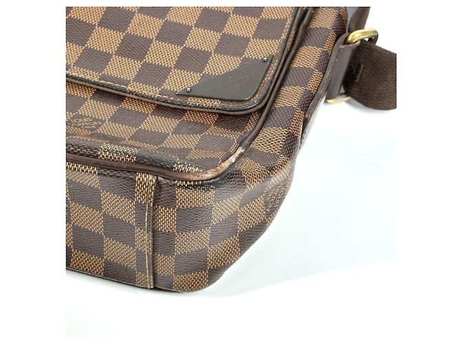 Borsa Damier Shelton MM di Louis Vuitton Marrone - vista 4