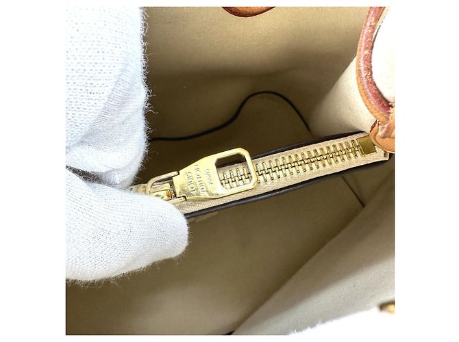 Néonoé Borsa NeoNoe Trunk Estiva Damier Azur di Louis Vuitton Bianco - vista 12