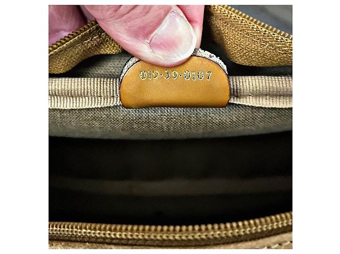 Authentic Vintage Gucci Micro GG Web Strap Schultertasche Schwarz - Ansicht 14