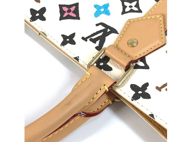 Borsa Tote Sac Plat Monogram Craggy Louis Vuitton Multicolore Beige - vista 11