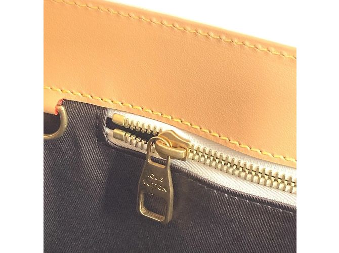 Borsa Tote Sac Plat Monogram Craggy Louis Vuitton Multicolore Beige - vista 14