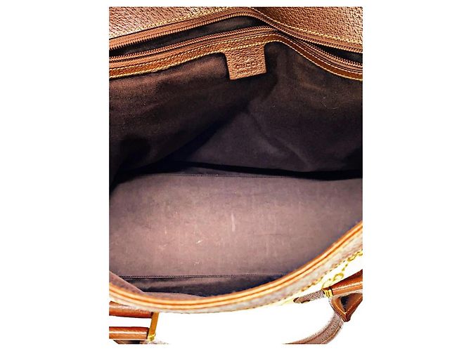 Borsa da viaggio autentica Gucci Tom Ford rara monogramma GG con borchie Nero - vista 2