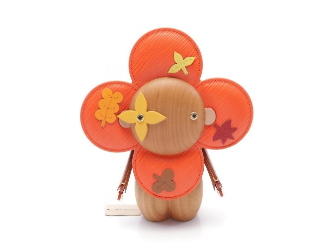 Figurine de poupée Vivienne Louis Vuitton Marron Multicolore Orange - vue 2