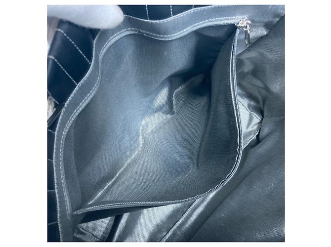 Borsa a spalla W-Chain Mademoiselle di Chanel Nero - vista 16