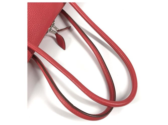 Hermès Borsa a spalla Hermes Paris Bombay 40 Rosso - vista 10