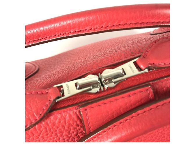 Hermès Borsa a spalla Hermes Paris Bombay 40 Rosso - vista 11
