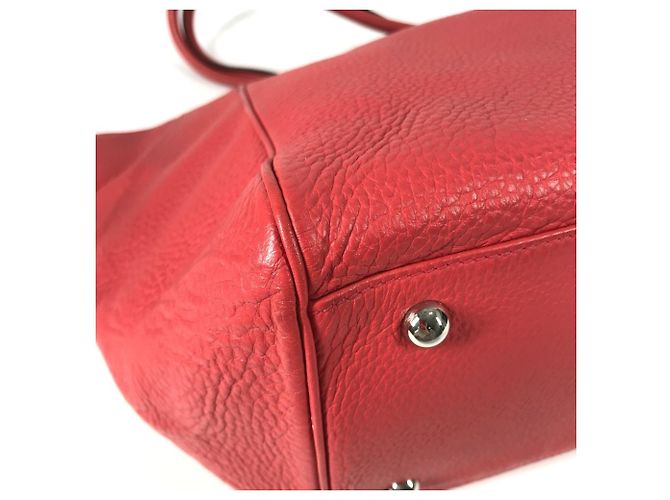 Hermès Borsa a spalla Hermes Paris Bombay 40 Rosso - vista 6