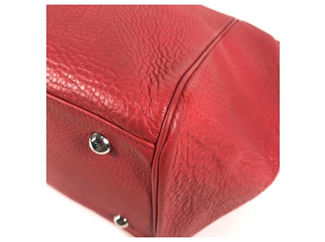 Hermès Borsa a spalla Hermes Paris Bombay 40 Rosso - vista 7