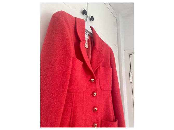 Cambon Chanel colección de pasarela de 1993 Roja - vista 3