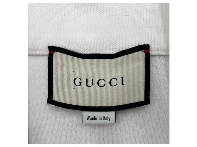 Gucci Conjunto de moletom de poliéster e algodão off-white com logo de cereja Fora de branco - vista 12