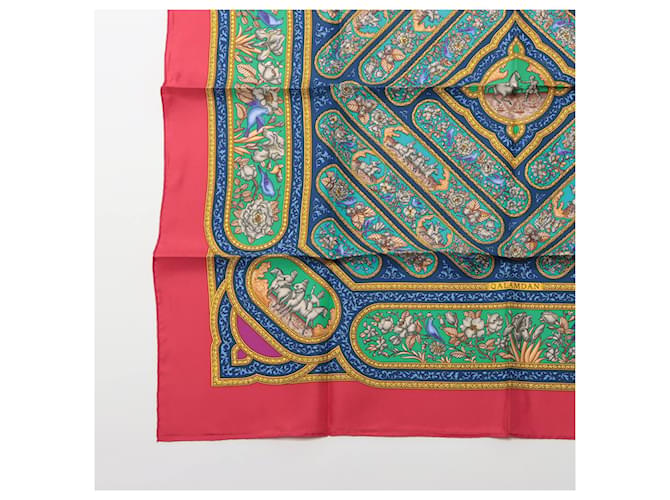Hermès Foulard 90 Sete Qalamdan Karamdan Multicolore - vista 8