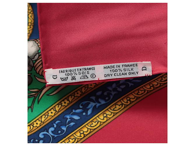 Hermès Foulard 90 Sete Qalamdan Karamdan Multicolore - vista 9