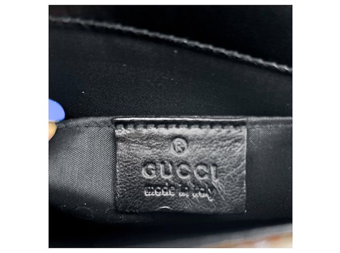 Gucci Pochette Lucertola Marrone - vista 11