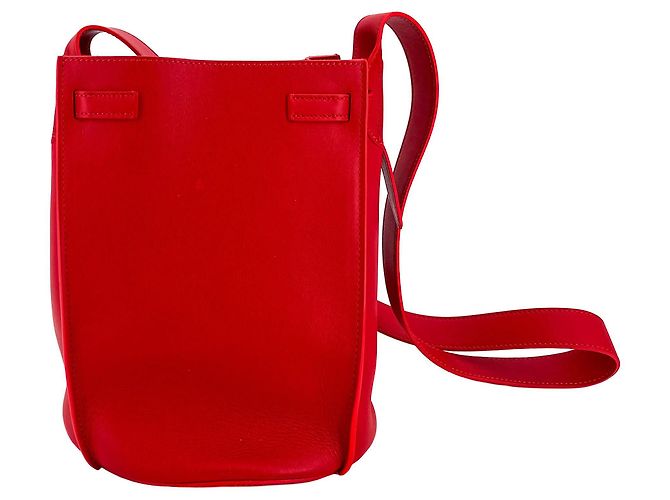 Big Bag Céline Große Lederrot-Tasche - Ansicht 6