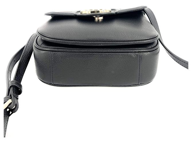 Furla Borsa a tracolla in pelle quadrata nera Nero - vista 7