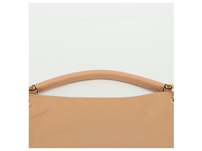 Louis Vuitton Hobo in pelle Empreinte beige Artsy MM Monogram - vista 8