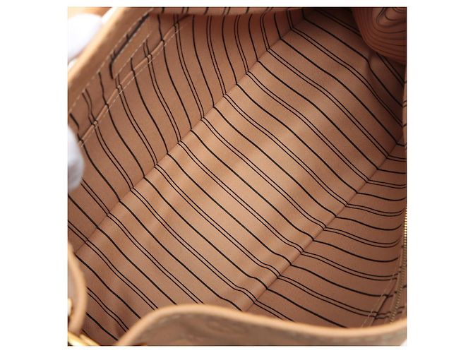 Louis Vuitton Hobo in pelle Empreinte beige Artsy MM Monogram - vista 9