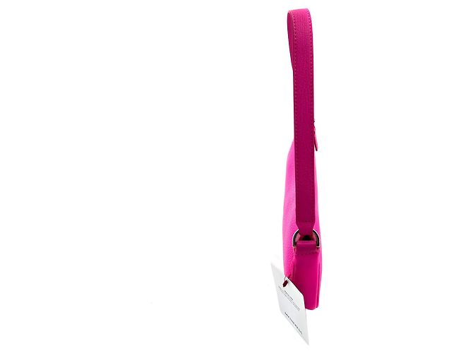 By Far Borsa in pelle rosa Rachel - vista 8
