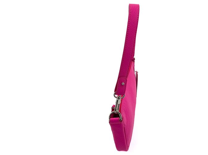 By Far Borsa in pelle rosa Rachel - vista 9