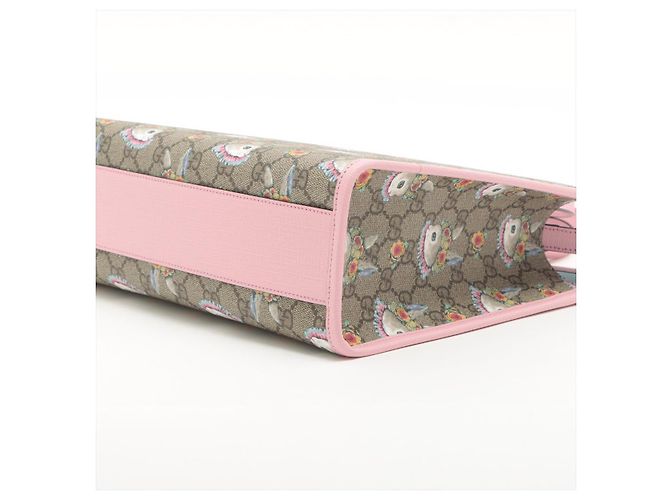 Gucci Borsa in tela GG Supreme per bambini Higuchi Yuko rosa - vista 5