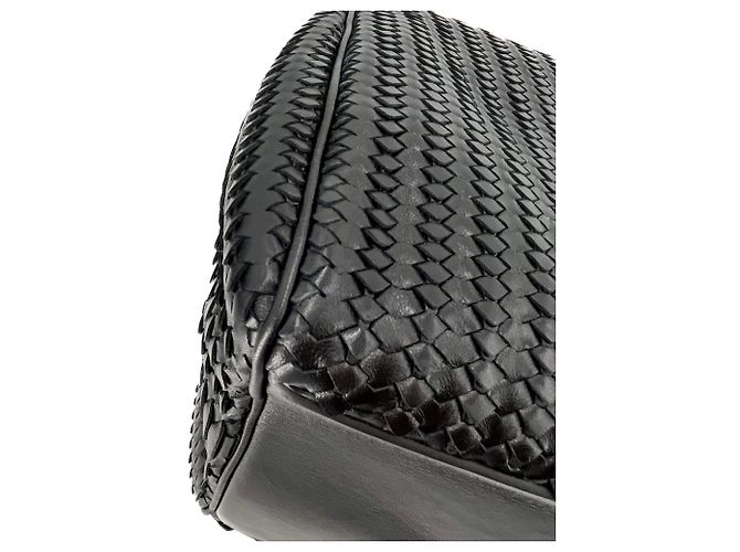 Philipp Plein Schwarzer Leder-Rucksack - Ansicht 14