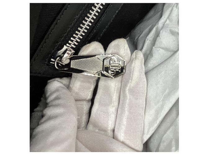 Philipp Plein Schwarzer Leder-Rucksack - Ansicht 19
