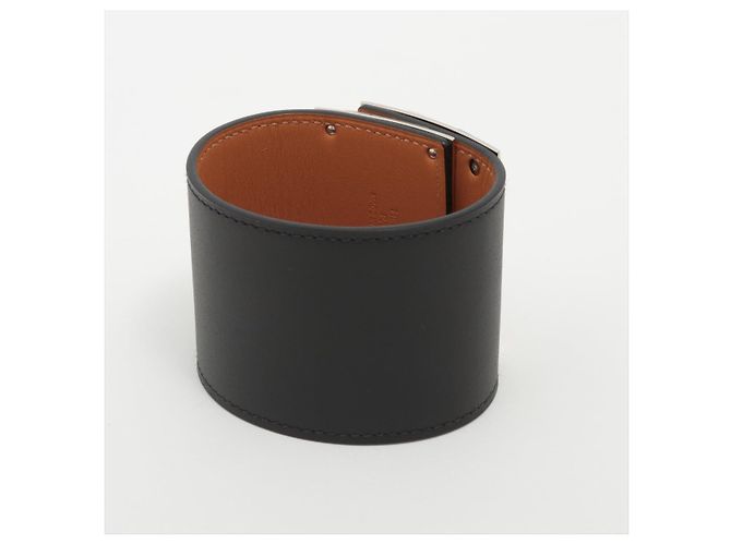 Hermès Bracciale in pelle nera Kelly Dog Xtreme Nero - vista 7