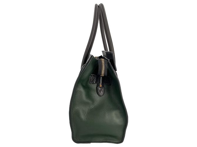 Luggage Céline Mehrfarbige Lederhandtasche grün Mehrfarben - Ansicht 5