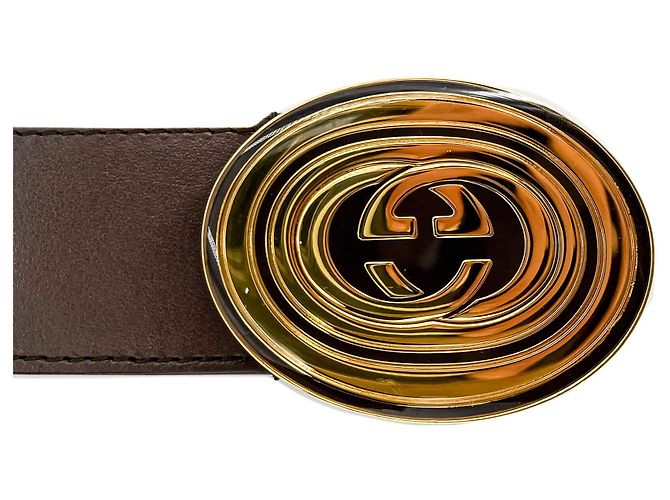 Gucci Mittelgurt aus Canvas 75/30 GG Supreme Braun - Ansicht 6