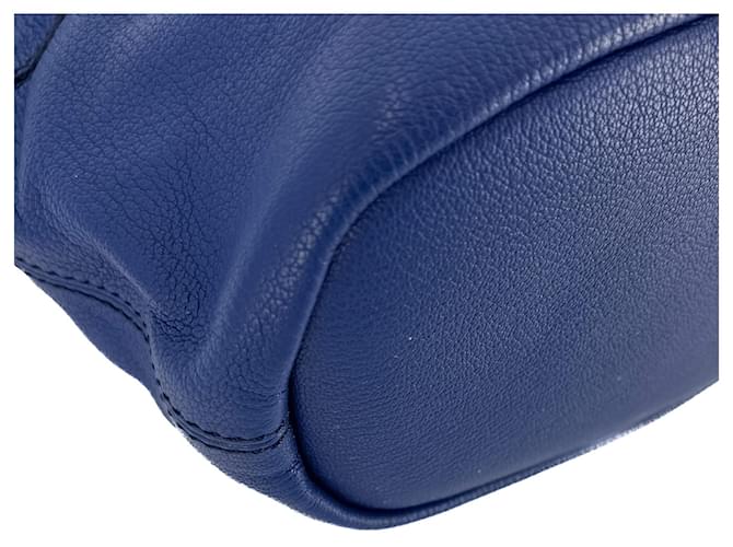 Givenchy Borsa in pelle blu Nightingale - vista 10
