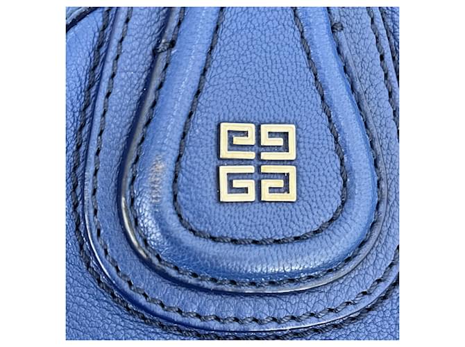 Givenchy Borsa in pelle blu Nightingale - vista 14